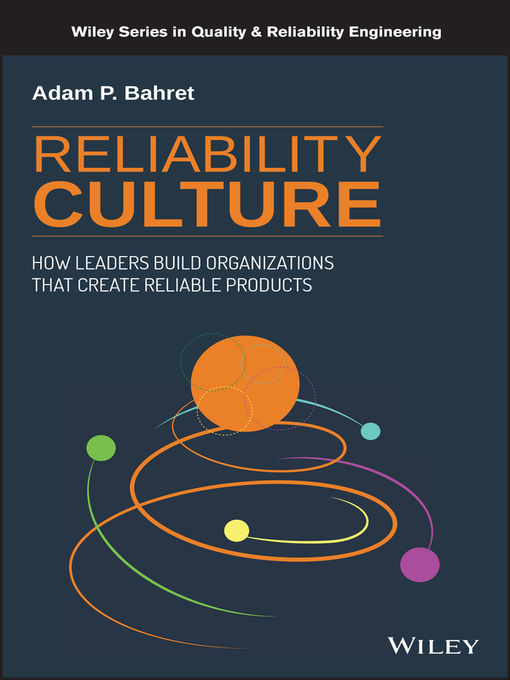 Title details for Reliability Culture by Adam P. Bahret - Available